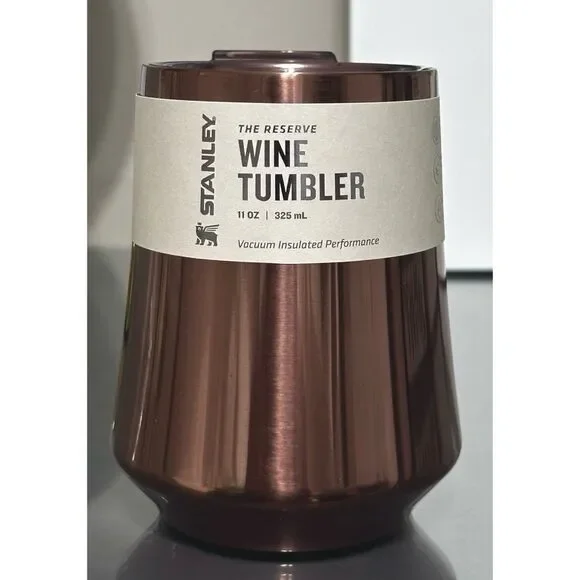 STANLEY RESERVE 11 OZ WINE TUMBLER, POLISHED‎ ROSE GOLD - Picture 2 of 6